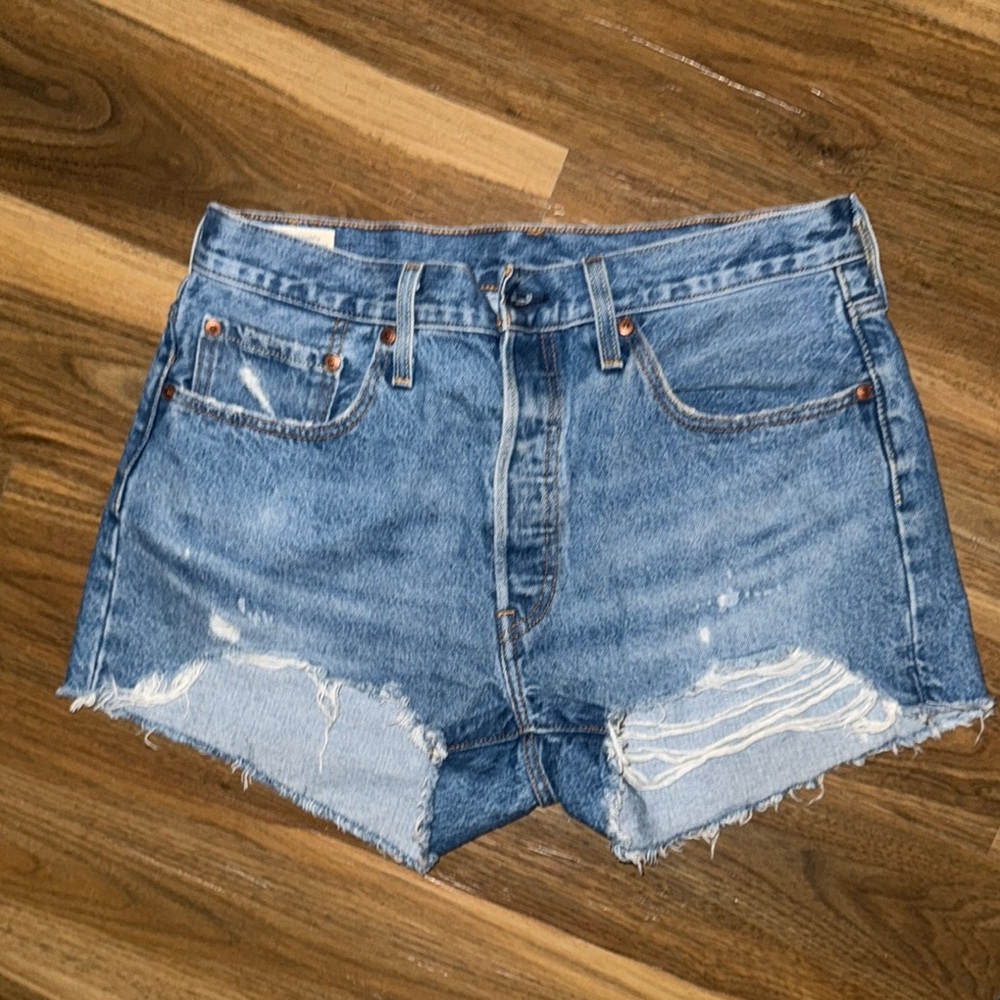 Denim Blue Women's Shorts